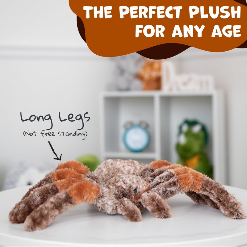 WISHPETS Stuffed Animal - Soft Plush Toy for Kids - 9 Inch Tarantula - Image 3